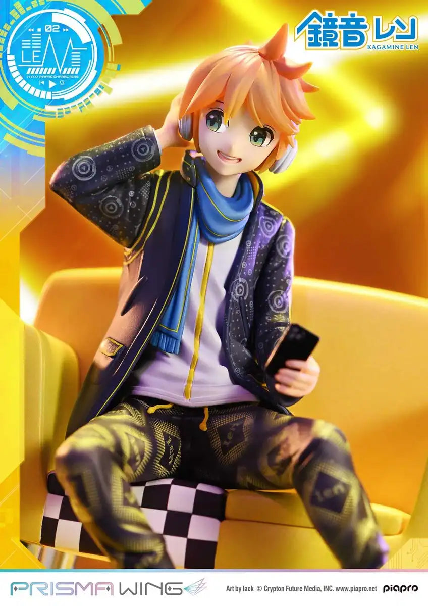 Prime 1 Studio Prisma Wing Kagamine Len 1/7 Scale Figure Art by Lack