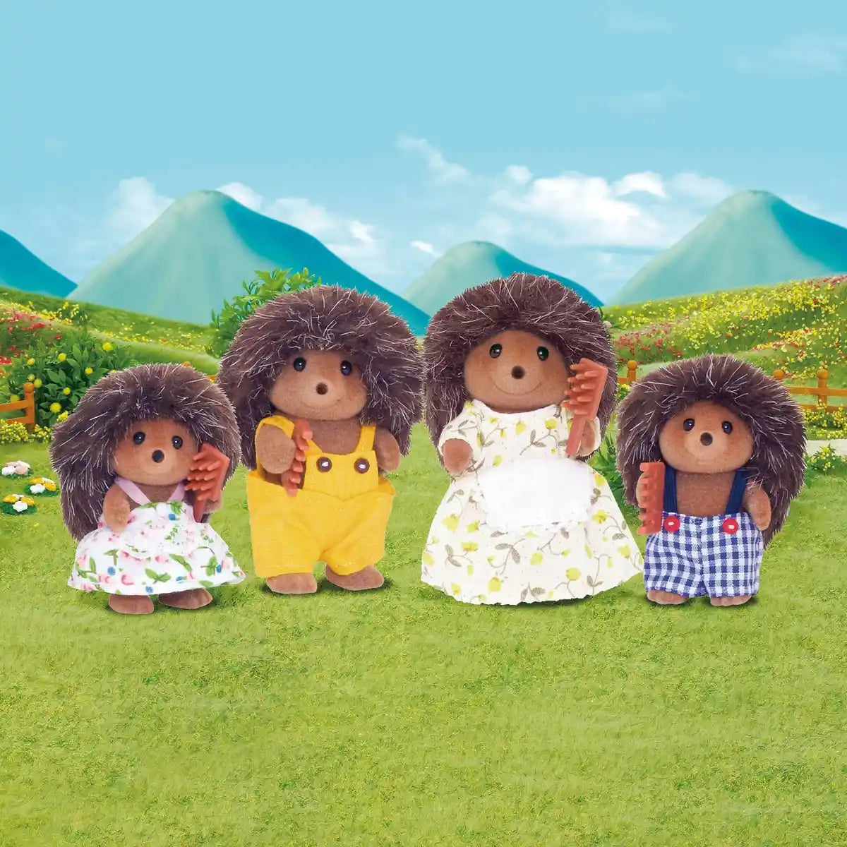 Sylvanian Families Hedgehog Family Set - Complete Playset | Parallel Import- Japan Figure Store - #1 Bring To You The Best Japanese Goods