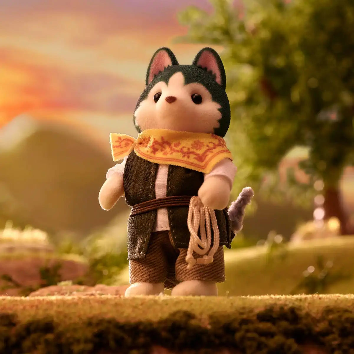 Sylvanian Families C-72 Bruce Husky Doll Ages 3+ Epoch- Japan Figure Store - #1 Bring To You The Best Japanese Goods