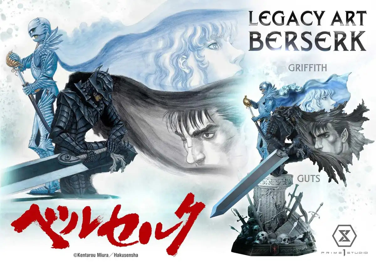 Prime 1 Studio Berserk Griffith Legacy Art Collection 1/6 Scale Figure- Japan Figure Store - #1 Bring To You The Best Japanese Goods