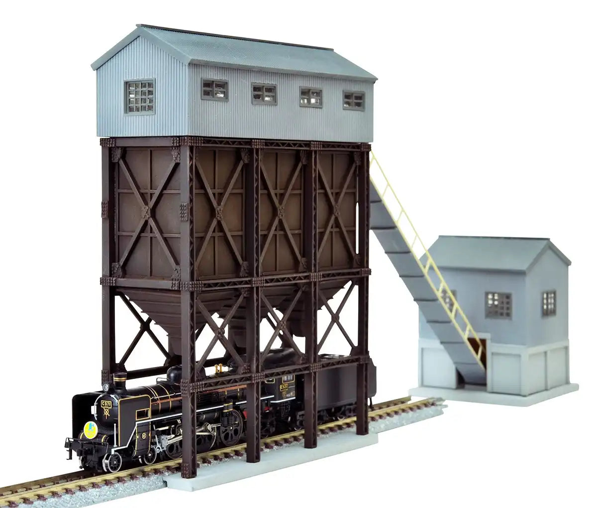 Tomytec Geocolle Scenery 103 Coal Feeding Hopper Diorama Accessories Collection- Japan Figure Store - #1 Bring To You The Best Japanese Goods