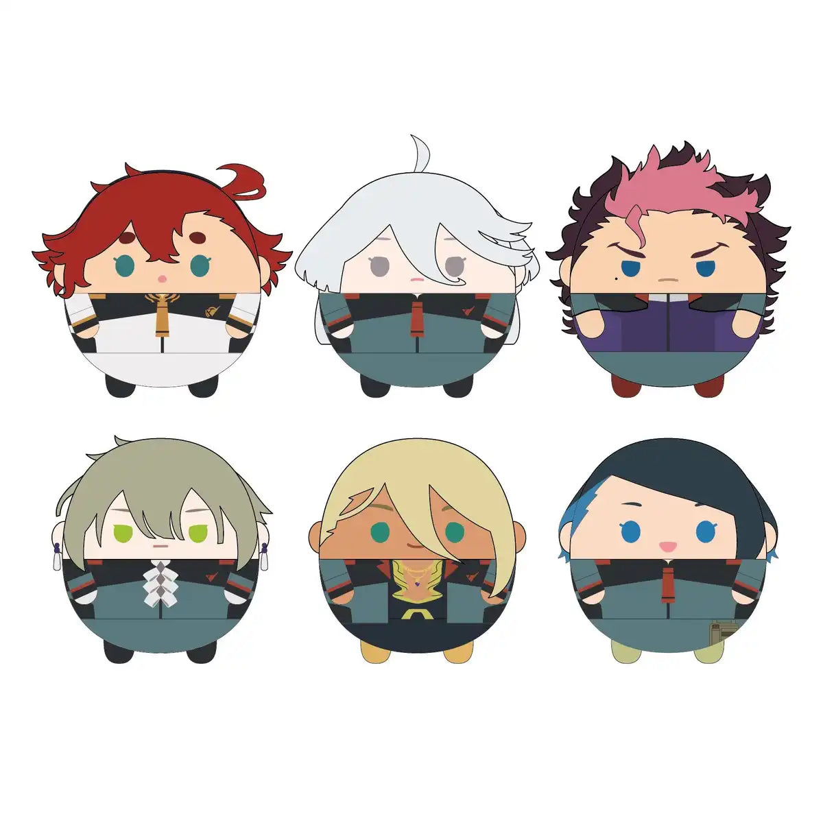 MAX LIMITED Mobile Suit Gundam: The Witch From Mercury Fuwakororin Plush 6Pcs Complete Box- Japan Figure Store - #1 Bring To You The Best Japanese Goods