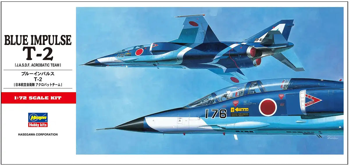 HASEGAWA C05 Jasdf Acrobatic Team Blue Impulse T-2 1/72 Scale Kit- Japan Figure Store - #1 Bring To You The Best Japanese Goods
