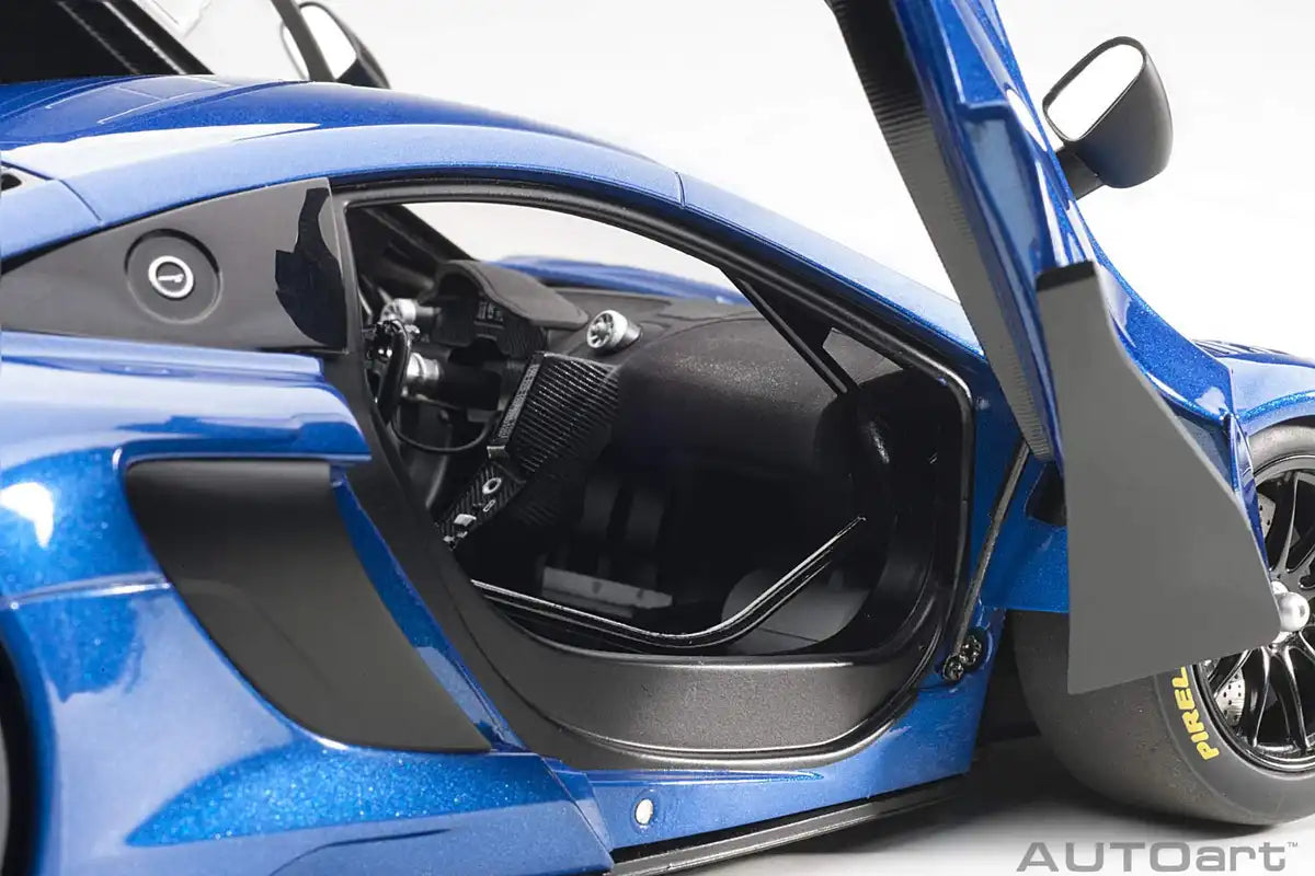 Autoart 1/18 McLaren 650S GT3 Blue- Japan Figure Store - #1 Bring To You The Best Japanese Goods