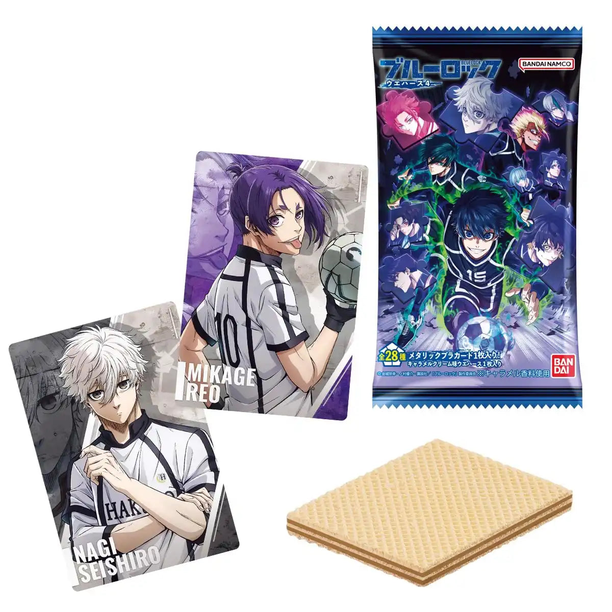 Bandai Blue Lock Wafer Card 4 - Premium Performance Memory Card- Japan Figure Store - #1 Bring To You The Best Japanese Goods