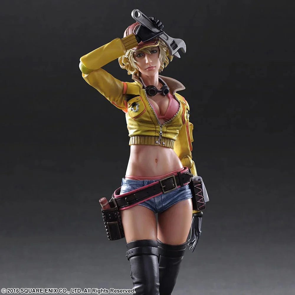 Play Arts Kai Final Fantasy Xv Sidney Allm Painted Action Figure- Japan Figure Store - #1 Bring To You The Best Japanese Goods
