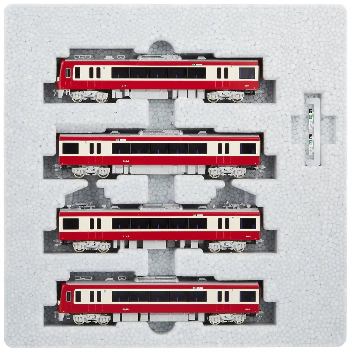 Kato Brand N Gauge 2100 Basic 4-Car Set Railway Model Train Kit- Japan Figure Store - #1 Bring To You The Best Japanese Goods