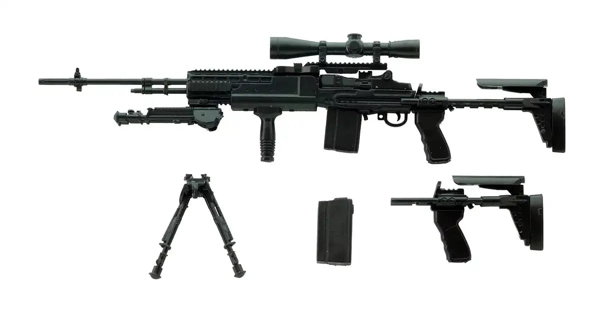 TOMYTEC La062 Military Series Little Armory M14Ebr-Ri Type 1/12 Scale Kit- Japan Figure Store - #1 Bring To You The Best Japanese Goods