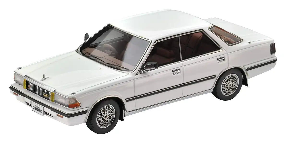 Tomytec Ignition Model 1/43 Cedric Excellence G White- Finished Collectible- Japan Figure Store - #1 Bring To You The Best Japanese Goods