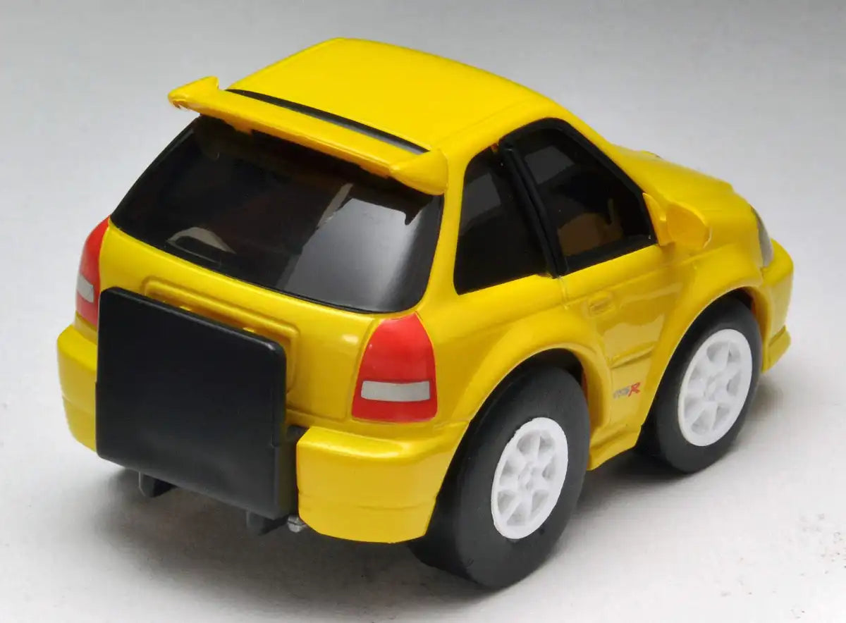 Tomytec Choroq Zero Z-62B Yellow Civic Type R Ek9 Finished Model- Japan Figure Store - #1 Bring To You The Best Japanese Goods
