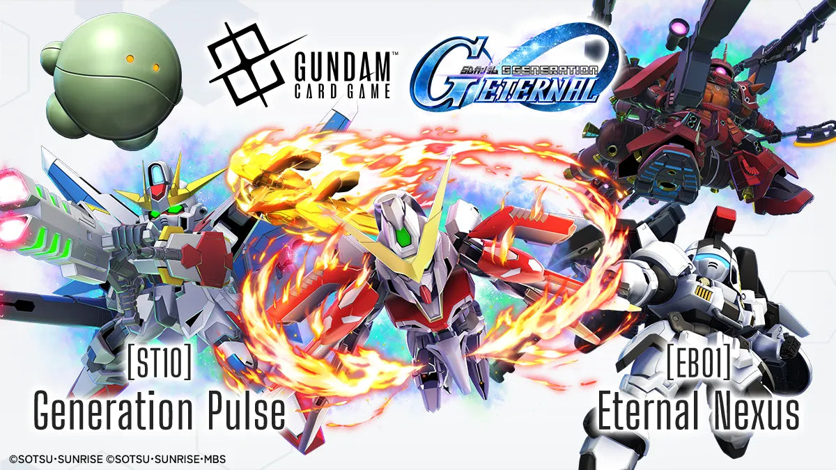 BANDAI Gundam ST10 Generation Pulse Card Game Starter Deck