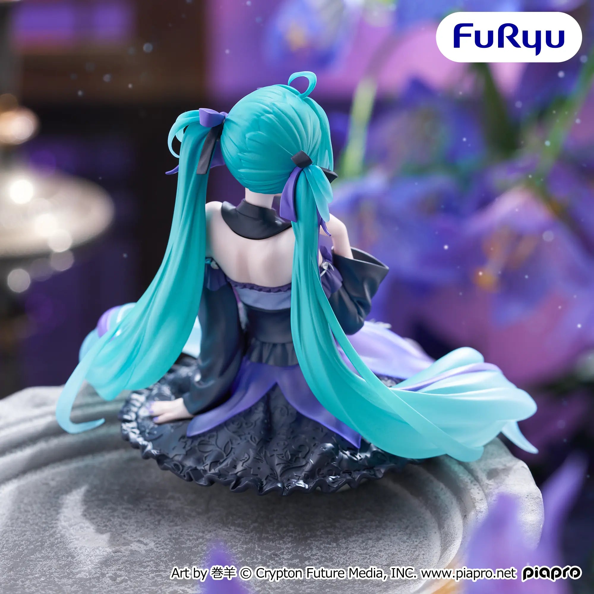 Furyu Hatsune Miku Flower Fairy Noodle Stopper Figure 14cm