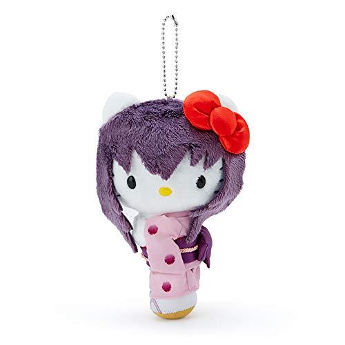 Rurouni Kenshin X Hello Kitty Mascot Holder (Tomoe Yukishiro) Japan Figure 4550337828755