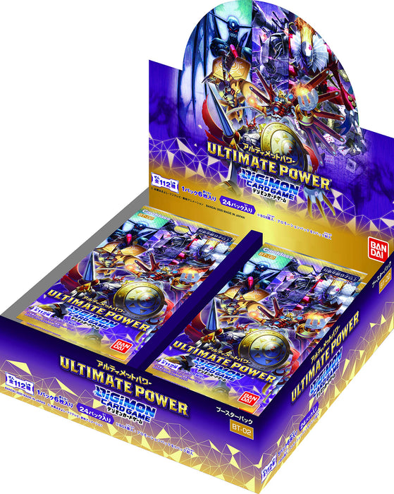 Bandai Digimon Card Game Booster Ultimate Power [Bt-02] (Box)