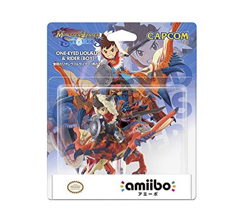 Capcom Amiibo Oneeyed Liolaeus And Rider (Boy) (Monster Hunter) - New Japan Figure 4976219076326 3