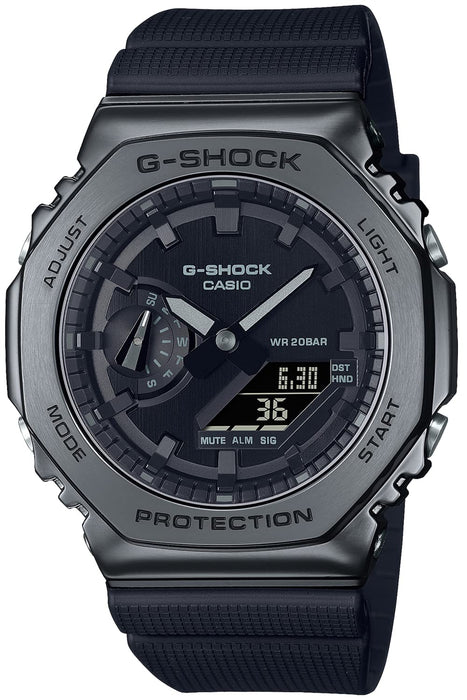 Casio G-Shock Men's Black Watch GM-2100BB-1AJF Genuine Domestic Product Metal Covered