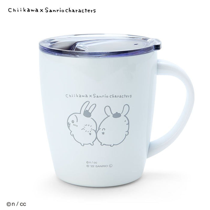 Chiikawa X Pom Pom Purin Stainless Mug With Lid (Rabbit)