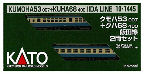 Kato N Scale Kumoha53-007 + Kuha68-400 Iida Line 2-car Set - Japan Figure