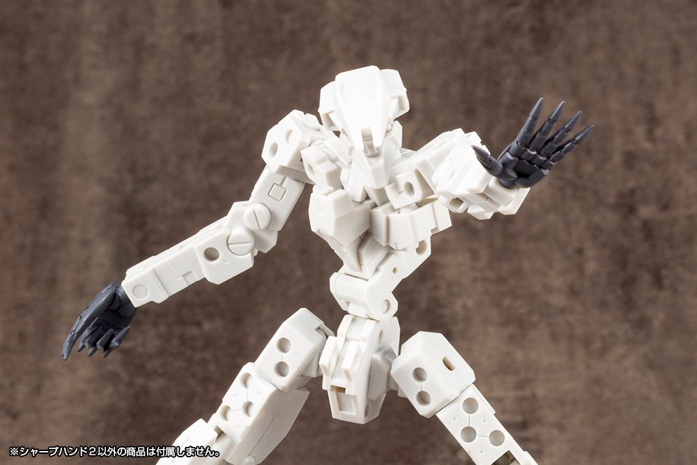KOTOBUKIYA Msg Modeling Support Goods Mb46 Hand Unit Sharp Hand 2 Kit- Japan Figure Store - #1 Bring To You The Best Japanese Goods