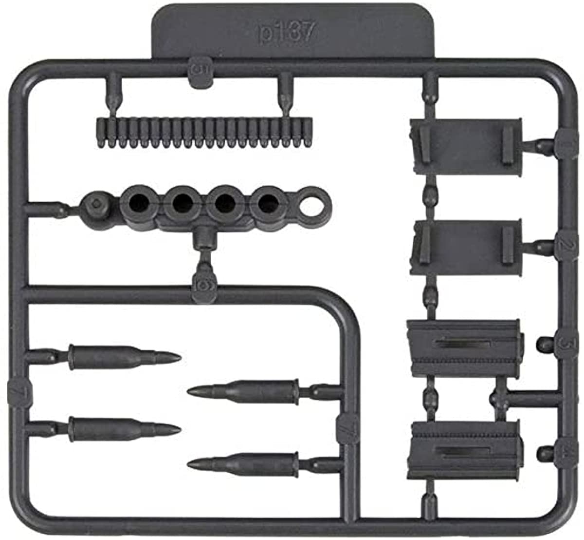 KOTOBUKIYA Msg Modeling Support Goods P137R Plaunit Magazine & Rifle Ammunitions- Japan Figure Store - #1 Bring To You The Best Japanese Goods
