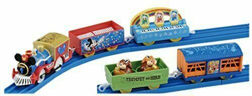 Plarail Disney Dream Railway Mickey & Friends Musical Parade Freight Car Set - Japan Figure