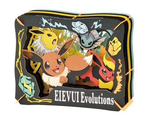 ENSKY Paper Theater Pt-089 Pokemon Eevee Evolutions