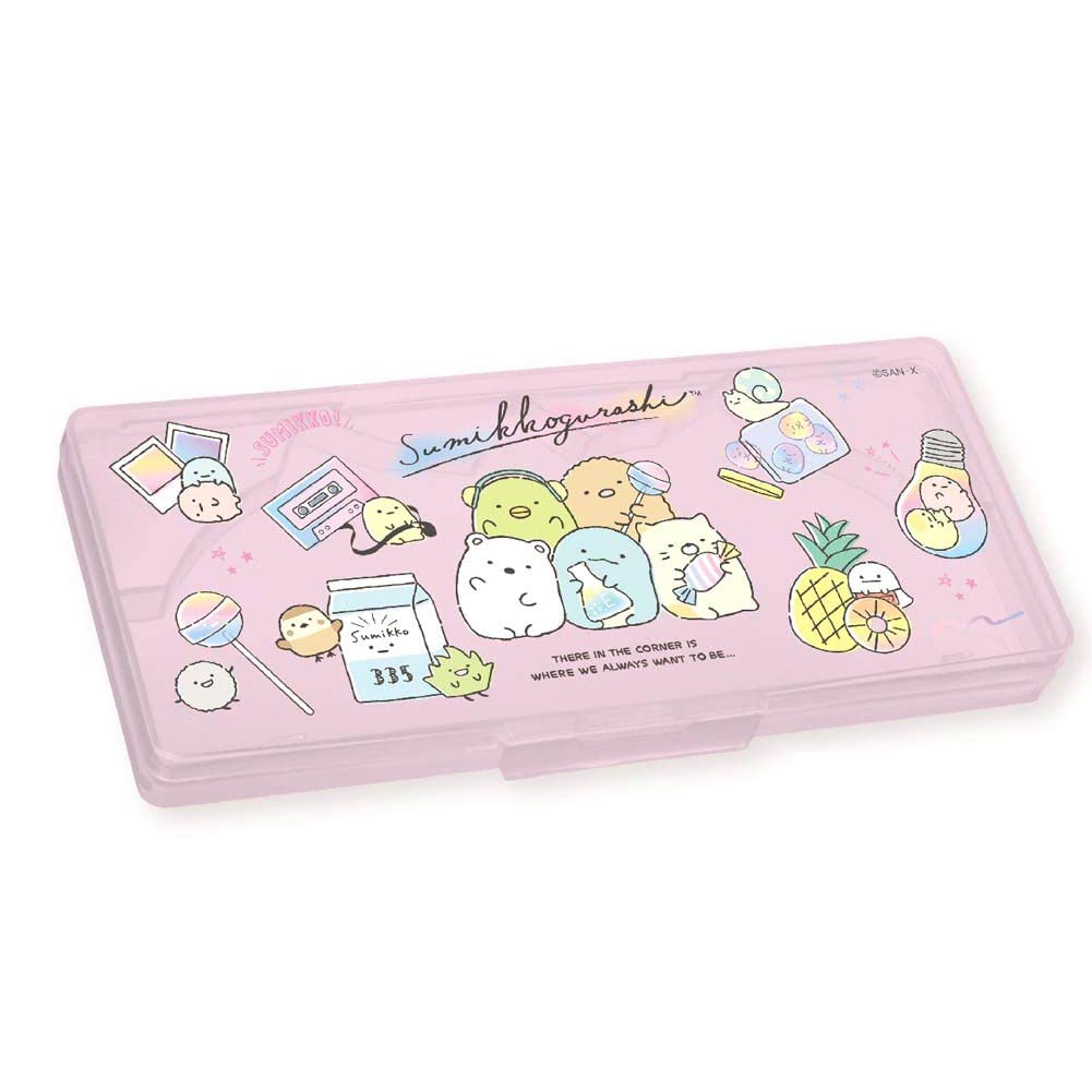 SAN-X Ruler Set Sumikko Gurashi Happy School- Japan Figure Store - #1 Bring To You The Best Japanese Goods