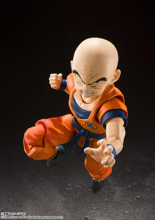 BANDAI S.H. Figuarts Krillin -Strongest Man On Earth- Figure Dragon Ball Z