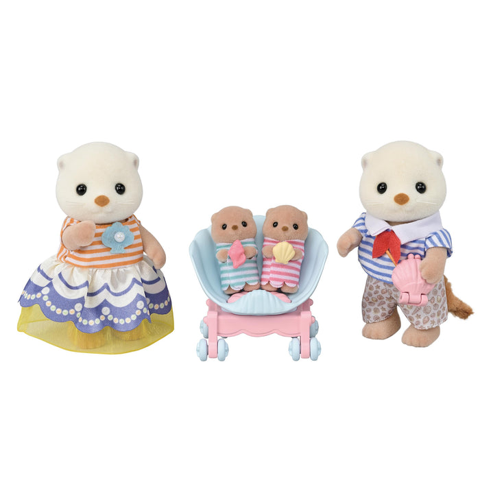 Epoch Sylvanian Families Sea Otter Dollhouse Toy for 3 Years and Older FS-54