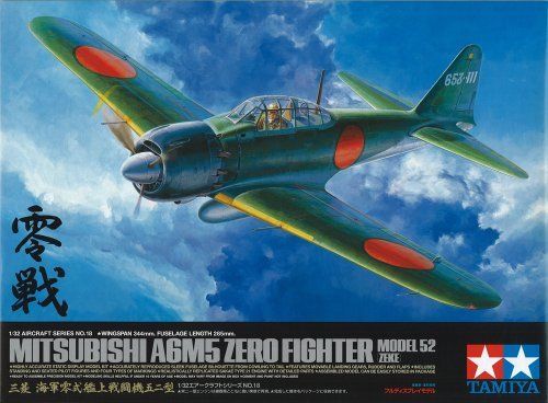 Tamiaya 1/32 Mitsubishi A6m5 Zero Fighter Model 52 Zeke Model Kit Japan
