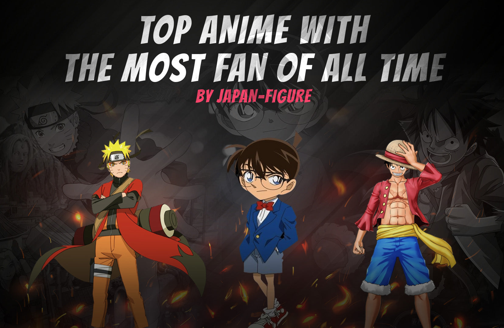 What are the top 5 anime that have many fans all over the world