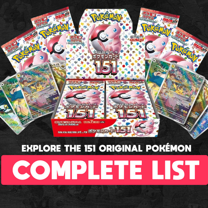 Explore the 151 Original Pokémon: Complete List