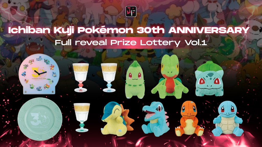 Full reveal Ichiban Kuji Pokémon 30th ANNIVERSARY Prize Lottery Vol.1