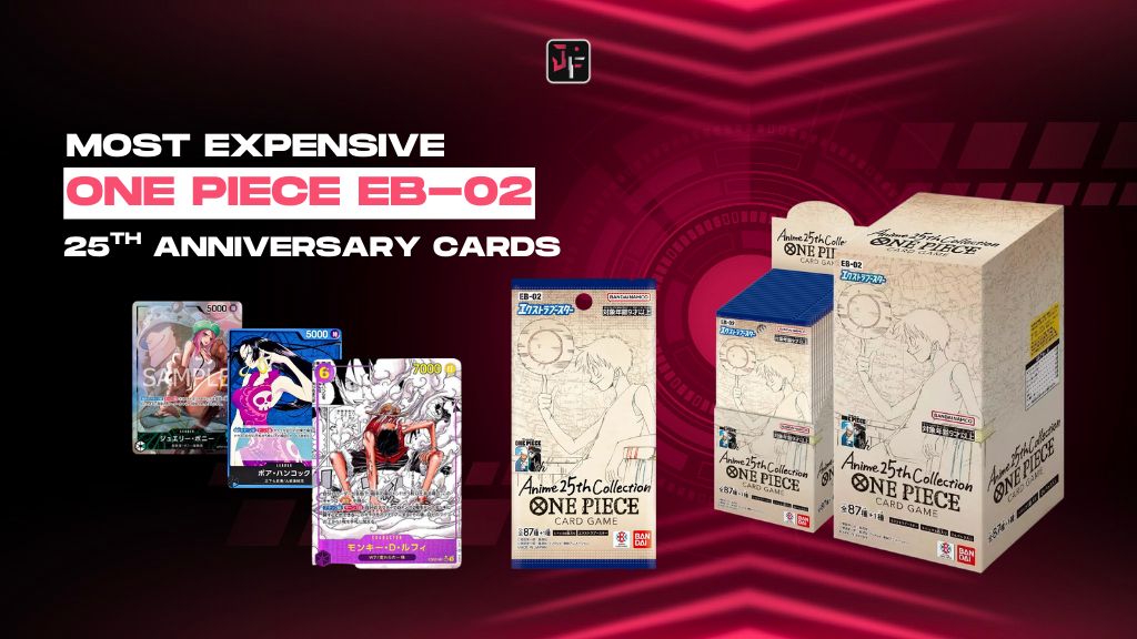 15+ Most expensive One Piece 25th anniversary EB02 card list