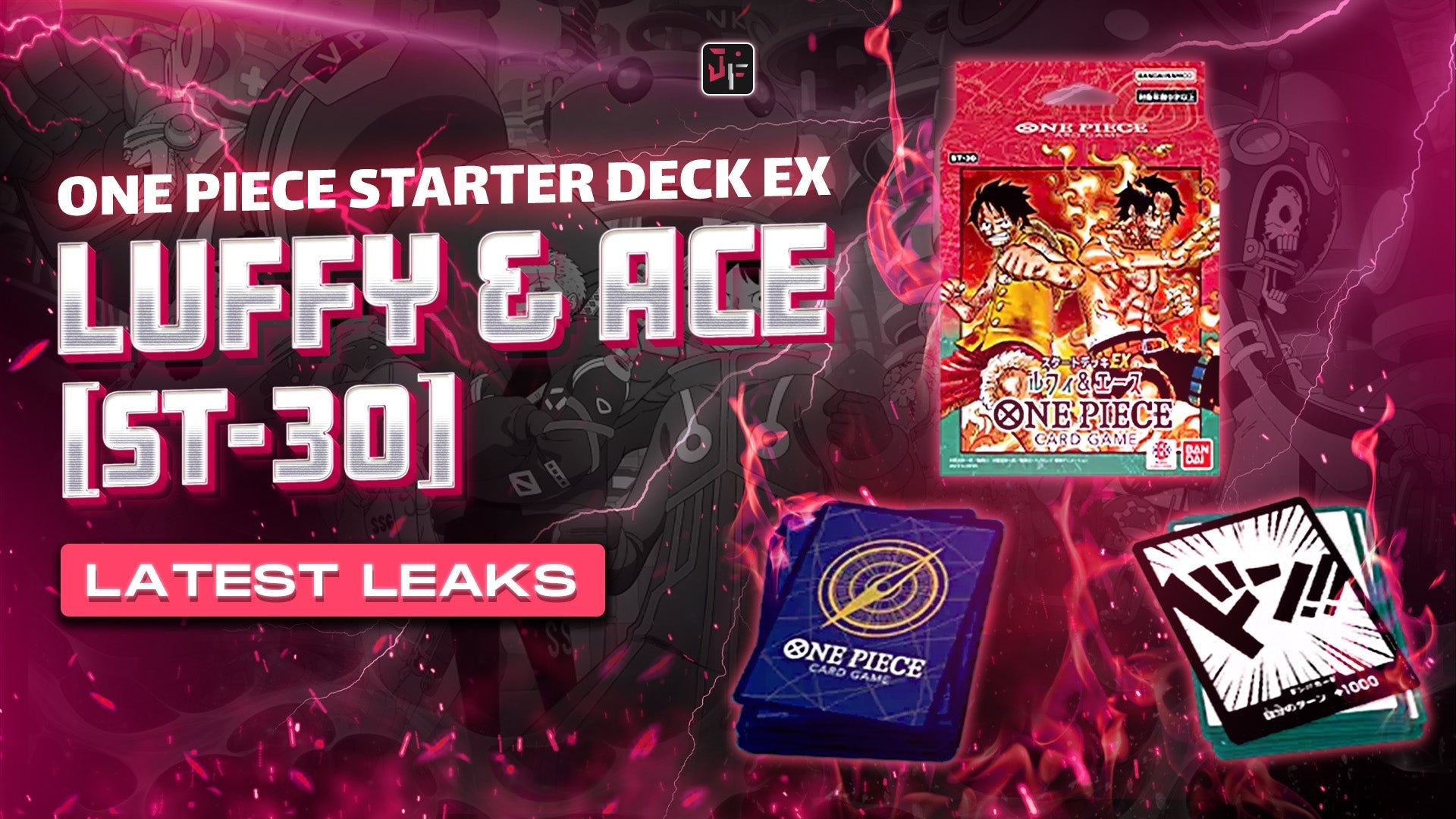 One Piece STARTER DECK EX - Luffy & Ace [ST-30]: Official & latest lea