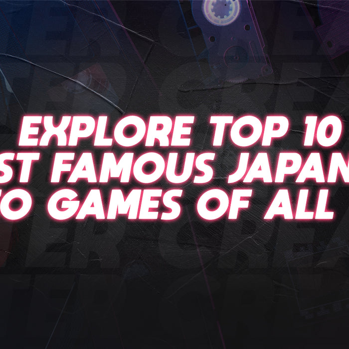 Explore Top 10 Most Famous Japanese Video Games of All Time