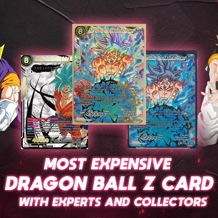 Most Expensive Dragon Ball Z Card With Experts And Collectors