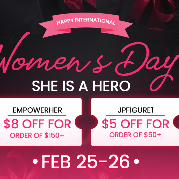She's a Hero! Celebrate Her Day with Japan Figure's Deals