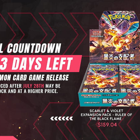 Final Countdown: Only 3 Days Left to Grab Your Pokémon Card Game Treasures!