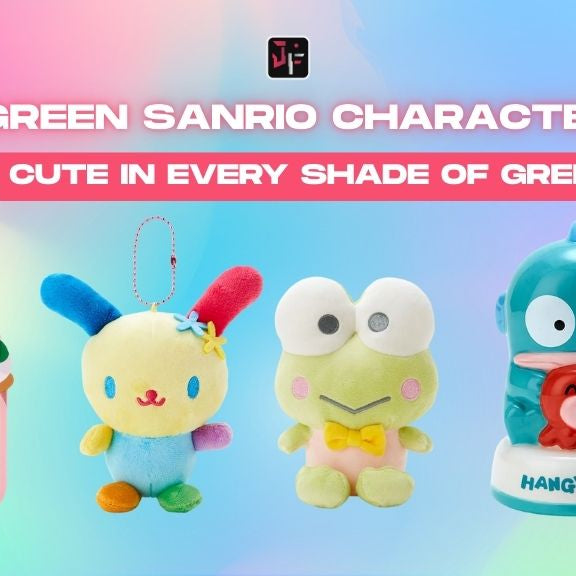 green Sanrio characters