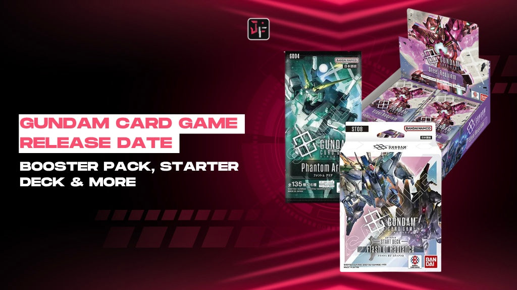 Gundam Card game release date 2026 full list: Booster pack, starter de