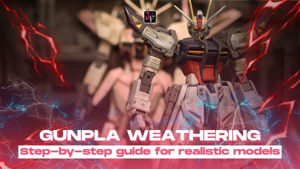 Gunpla weathering techniques beginner guide - battle-worn model kit