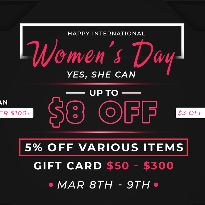 Happy Women's Day, Great Deals with Japan Figure