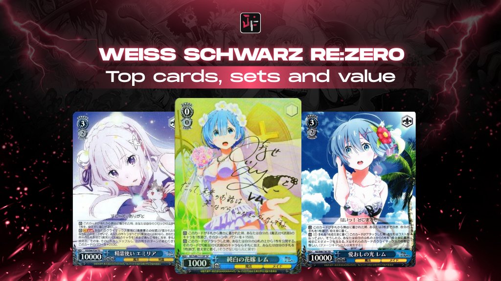 Weiss Schwarz Re:Zero 