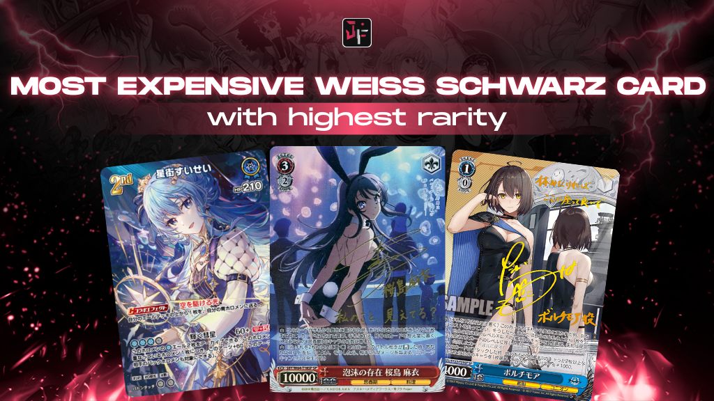 most expensive weiss schwarz card