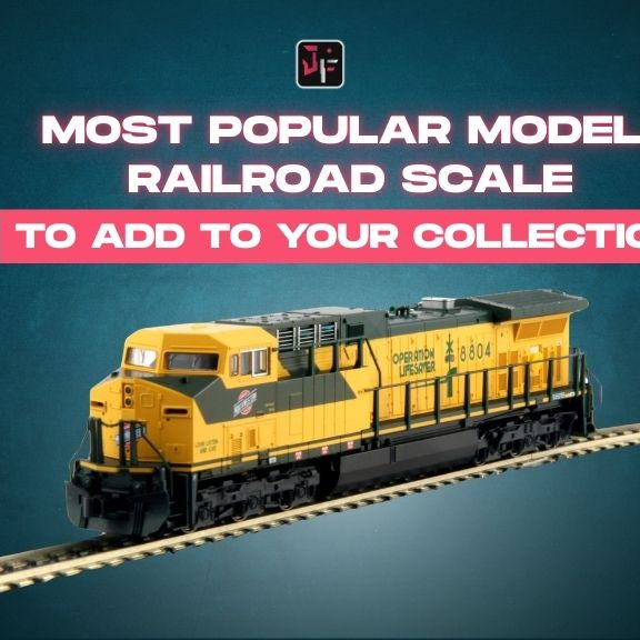 most popular model railroad scale