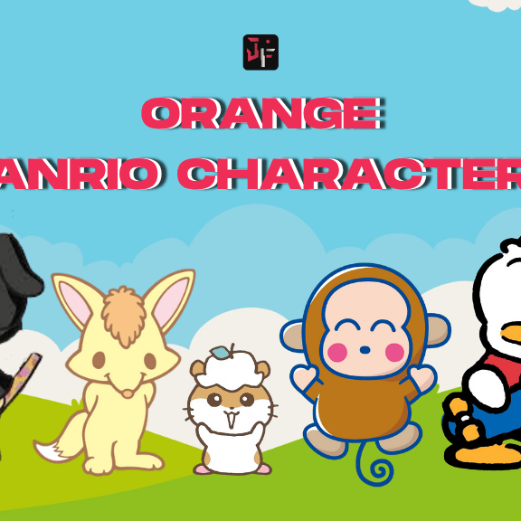 orange sanrio characters