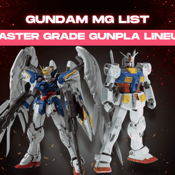 gundam mg list