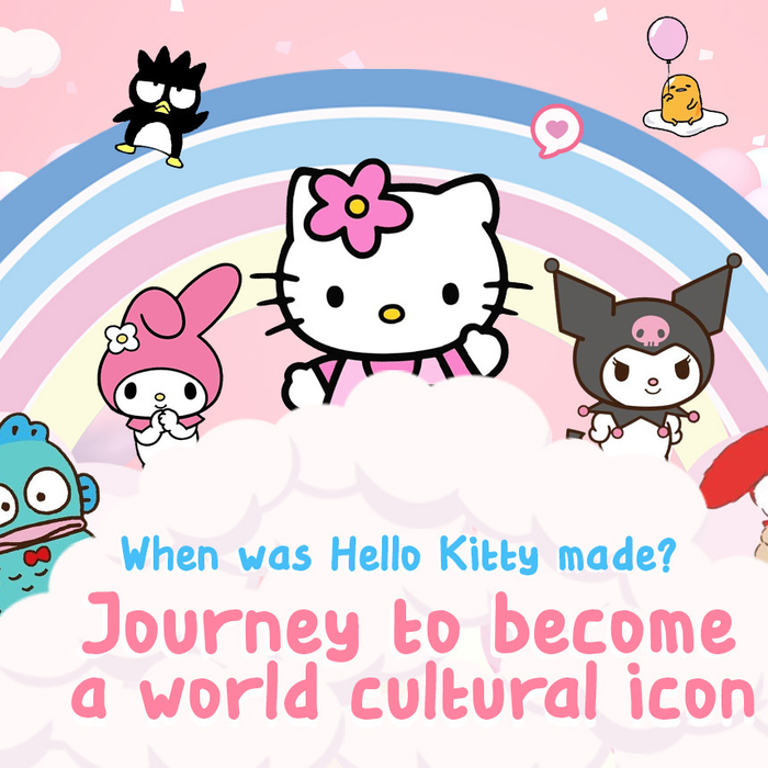 When was Hello Kitty made? Journey to become a world cultural icon