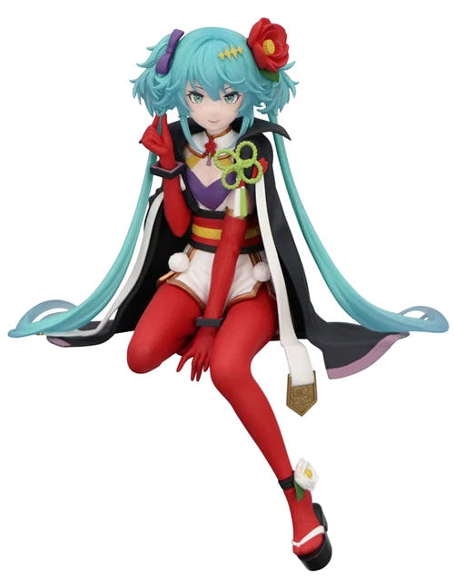 Furyu Hatsune Miku Figure Flower Noodle Stopper Prize Collectible
